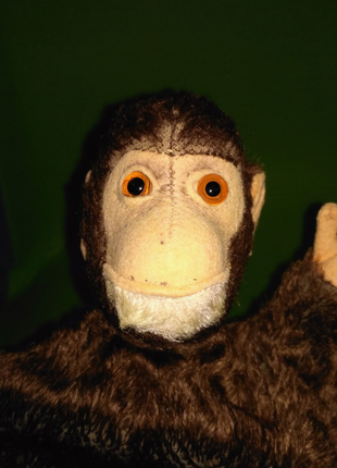 Винтажная обезьяна кукольный театр на руку