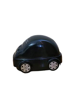 Пепельница автомобильная Машинка с подсветкой фар Черная