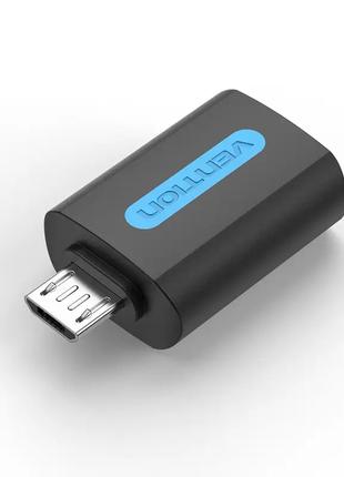 Перехідник-адаптер Vention Micro-USB Male to USB 2.0 Female OT...