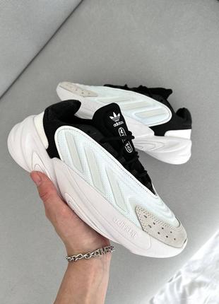 Кроссовки adidas ozelia white black