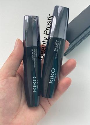 Туш для вій KIKO MILANO Maxi Mod Volume & Definition Mascara