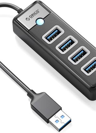 USB-концентратор Orico USB хаб USB 3.0 с кабелем 0,15 м 5 Гбит...