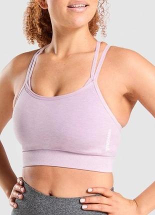 Gymshark adapt marl seamless sports bra спортивний топ бра