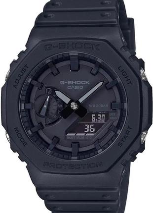 Часы Casio GA-2100-1A1ER G-Shock. Черный