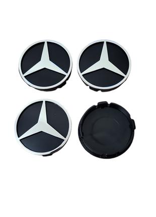 Колпачки, заглушки на диски Mercedes-Benz Мерседес 60 мм / 56 ...