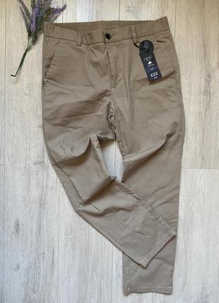 Новые мужские брюки коттоновые 32 размер next мужская одежда