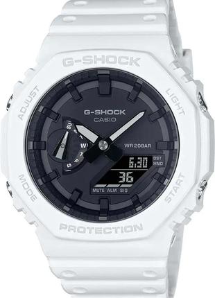 Часы Casio GA-2100-7AER G-Shock. Белый
