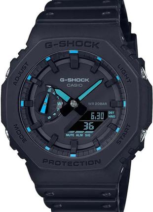 Годинник Casio GA-2100-1A2ER G-Shock. Чорний