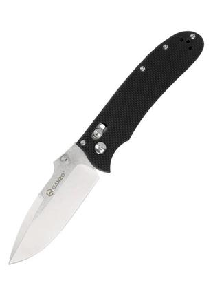 Нож складной Ganzo D704-BK чёрный (D2 сталь)