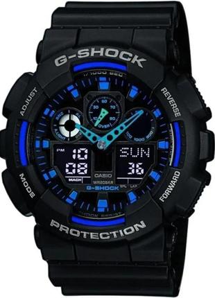 Годинник Casio GA-100-1A2ER G-Shock. Чорний
