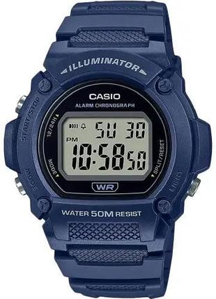 Годинник Casio W-219H-2AVEF. Синій