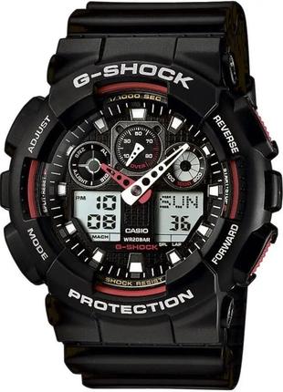 Часы Casio GA-100-1A4ER G-Shock. Черный ll