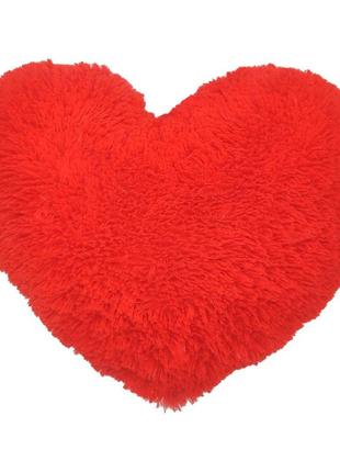 Подушка алина сердце красный 37 см (masiki.kiev.ua)