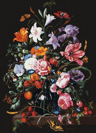 Картина за номерами "ваза з квітами та ягодами"© jan davidsz. ...