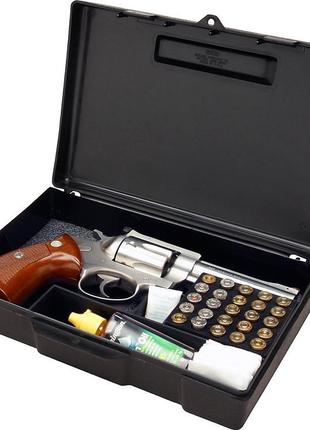 Кейс MTM Handgun Storage Box 804 для пистолета/револьвера с от...