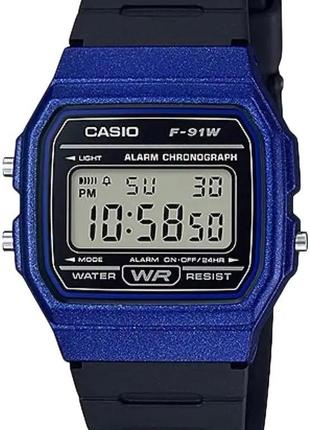 Часы Casio F-91WM-2AEF. Синий