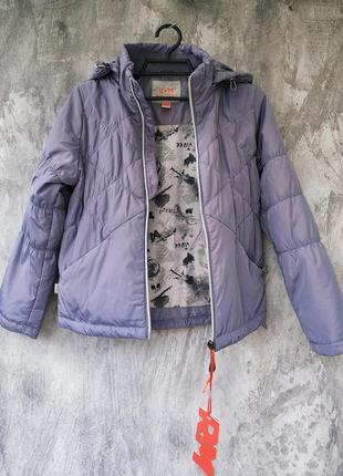 Демісезонна куртка для дівчинки, фабрична якість, заміри в описі