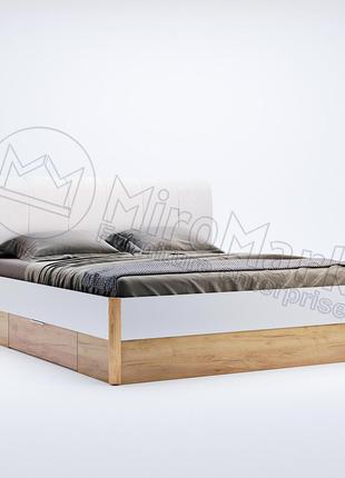 Ліжко Asti 1,8х2,0 з шухлядами, без каркасу