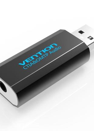 Внешняя звуковая карта Vention USB to 3.5 мм female USB Extern...