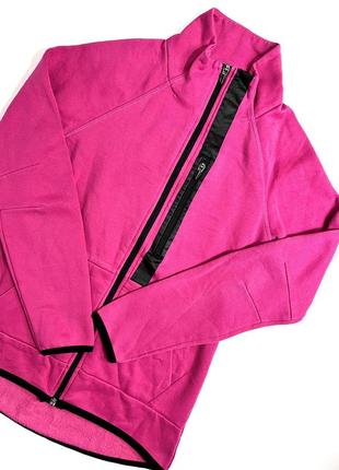 Кофта жіноча рожева спортивна тепла  на змійкі  тепла crane ор...