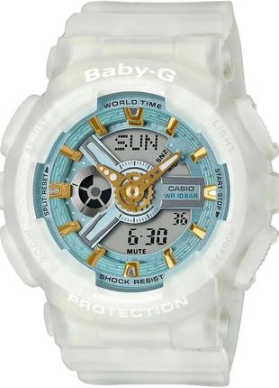 Годинник Casio BA-110SC-7AER Baby-G. Білий