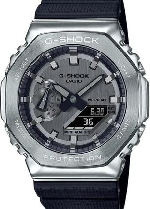 Часы Casio GM-2100-1AER G-Shock. Серебристый