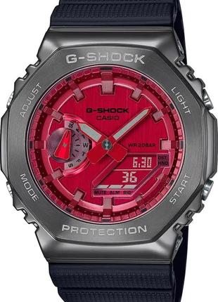 Часы Casio GM-2100B-4AER G-Shock. Серебристый