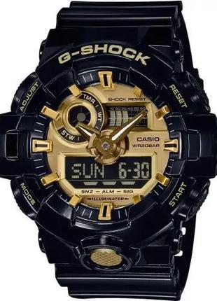 Годинник Casio GA-710GB-1AER G-Shock. Чорний