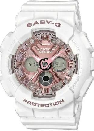 Часы Casio BA-130-7A1ER Baby-G. Белый