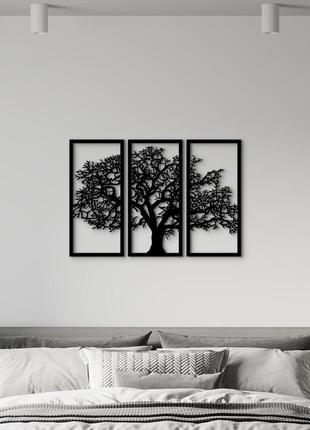 Древесное панно "многовозрастное дерево"