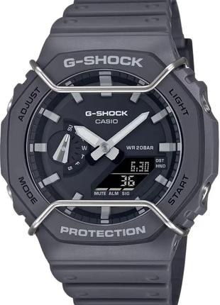 Годинник Casio GA-2100PTS-8A G-Shock. Чорний