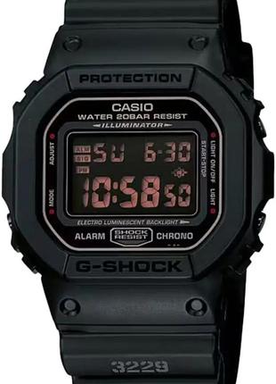 Годинник Casio DW-5600MS-1 G-Shock. Чорний