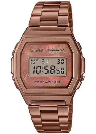 Часы Casio A1000RG-5EF. Розовое золото