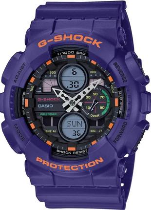 Годинник Casio GA-140-6AER G-Shock. Фіолетовий