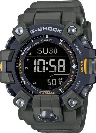 Часы Casio GW-9500-3ER G-Shock. Зеленый