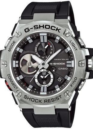 Годинник Casio GST-B100-1AER G-Shock. Сріблястий