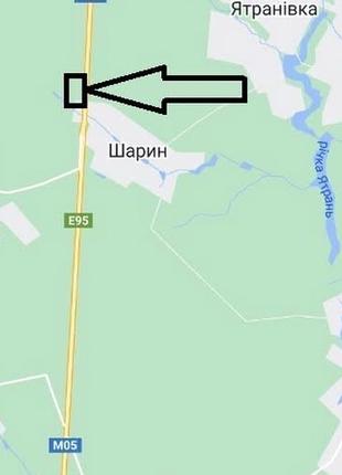 Без комісії. Фасад траси. Ділянка 60 сот. Під комерцію, АЗС, пром