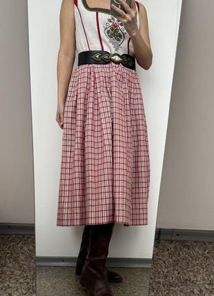 Австрийское платье дырндиль от люксового бренда sportalm