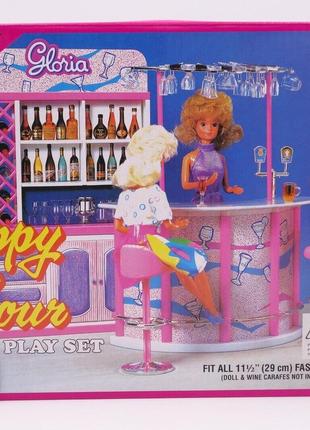 Игровой набор Gloria Happy Hour Мебель для Барби Глория Барная...