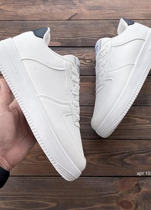 Кроссовки мужские 40-43 force low white белые, стильные кроссовки