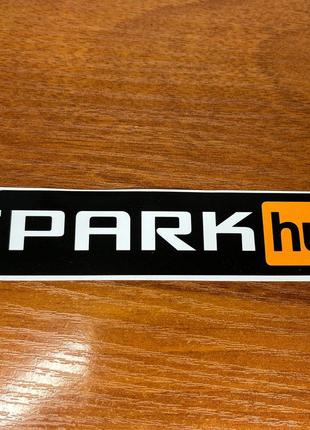 SPARK HUB Вінілова наклейка , Довжина 15 см