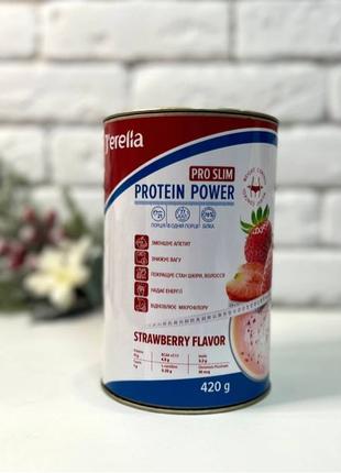 Протеїново-мінеральний коктейль «Полуничний шейк»