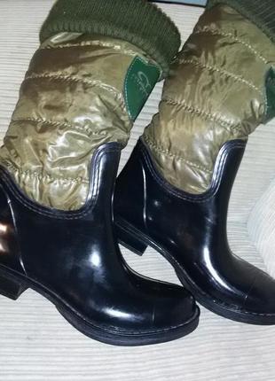 Гумові чоботи бренду makgio (греція) розмір 38 (24,5 см).