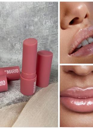 Оригінал бальзам - сироватка для губ by mario відтінок pink glow