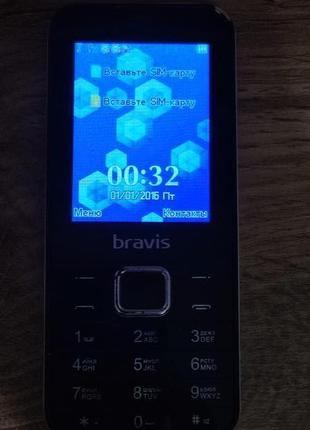 Кнопковий телефон Bravis F241 Blade Dual Sim Gold