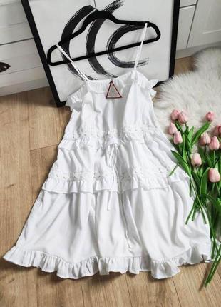 Белое платье от boohoo, размер xxl