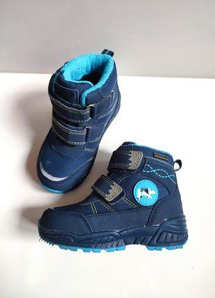Утеплённые ботинки сапоги от walkx kids на флисе 🐥 22р/стелька...