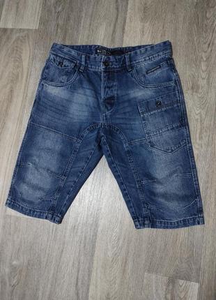 Мужские джинсовые шорты / crosshatch / бриджи / синие шорты / ...