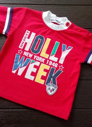 Детская футболка holly week, f-n-105