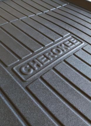 Оригинальный 3D коврик Jeep Cherokee 2013+ в багажник